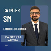 CA Inter SM | Exam Oriented Batch by CA Neeraj Arora | For Jan 26 Exams